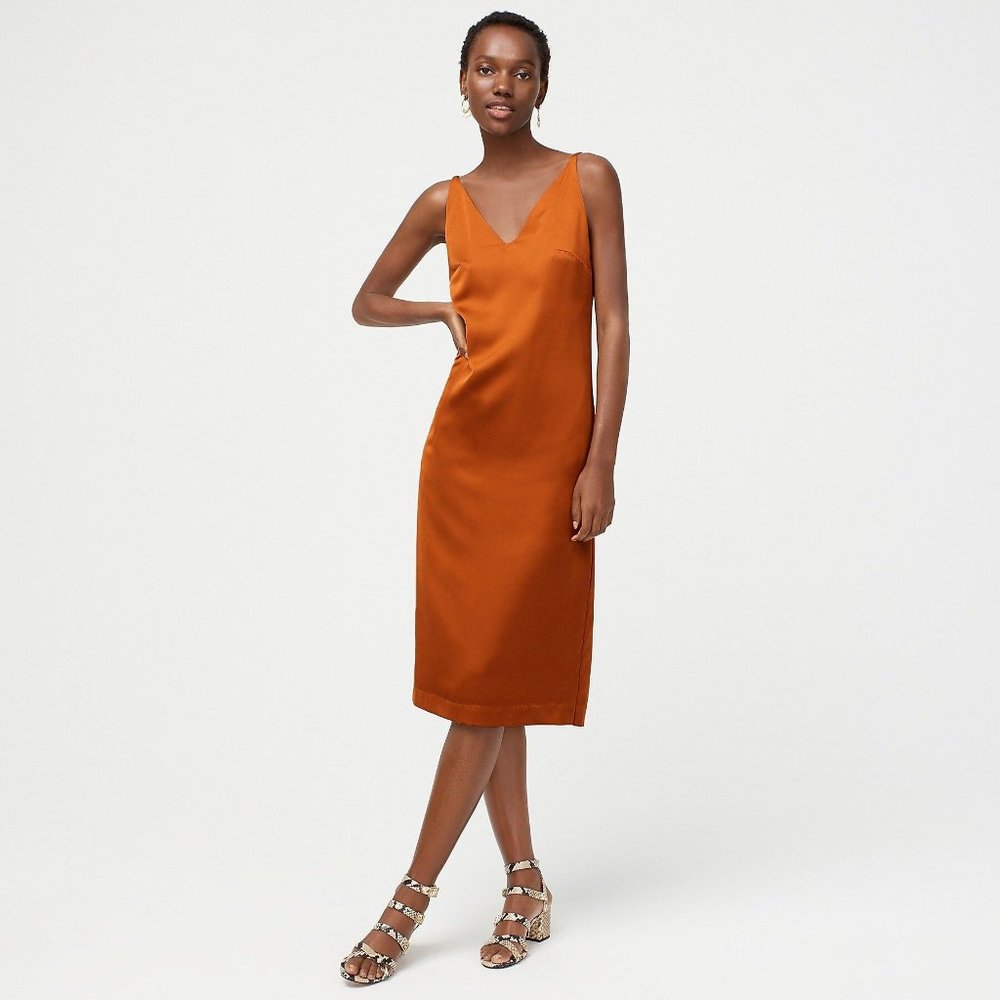 J.Crew Midi Slip Dress